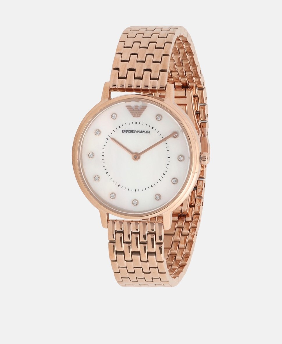 Emporio Armani hodinky Růžově zlatá 1