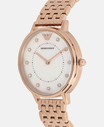 Emporio Armani hodinky Růžově zlatá 2
