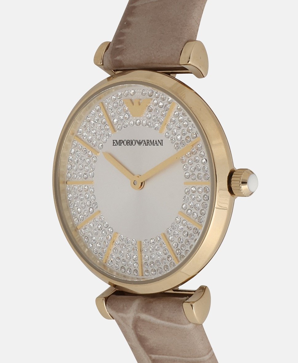 Emporio Armani hodinky Zlatá 2