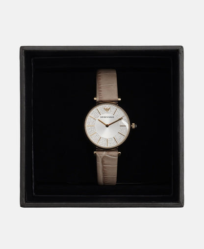Emporio Armani hodinky Zlatá 4