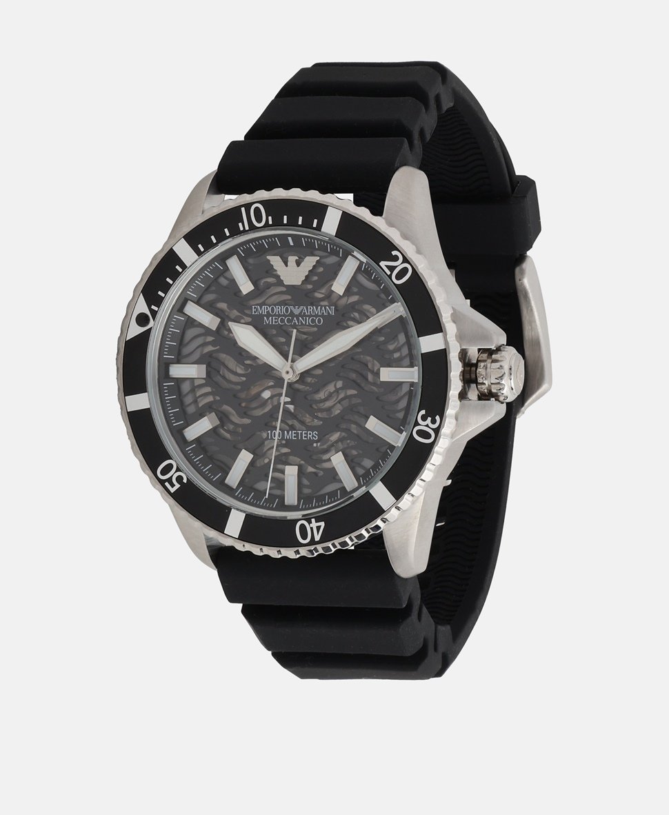 Emporio Armani hodinky Stříbrná 1