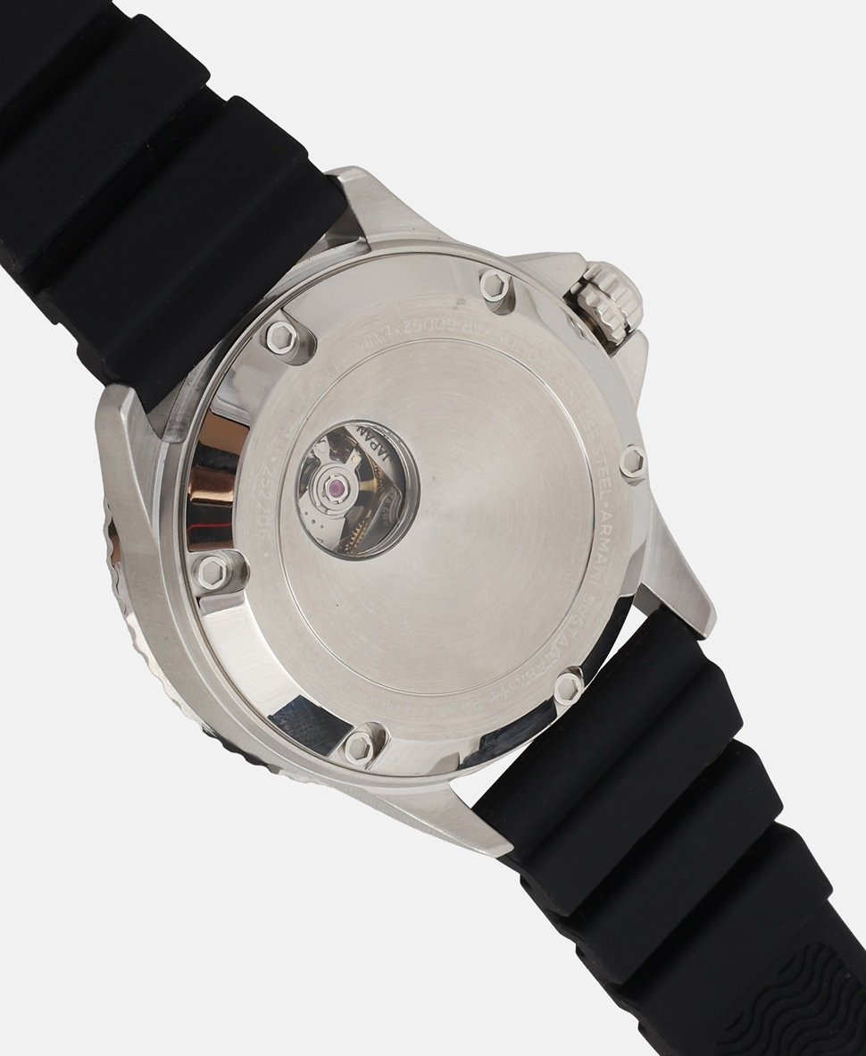 Emporio Armani hodinky Stříbrná 4