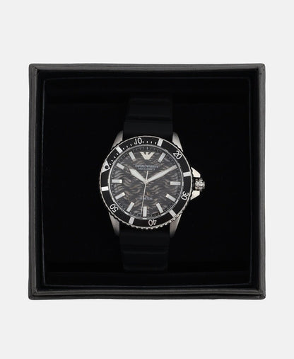 Emporio Armani hodinky Stříbrná 5