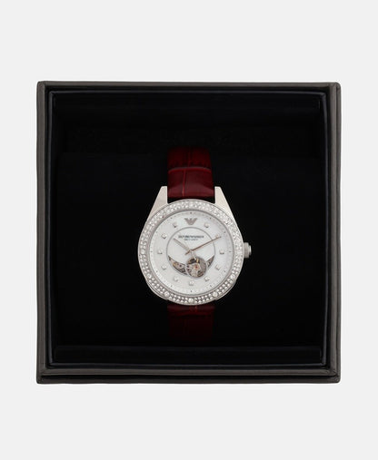 Emporio Armani automatické hodinky Stříbrná 5