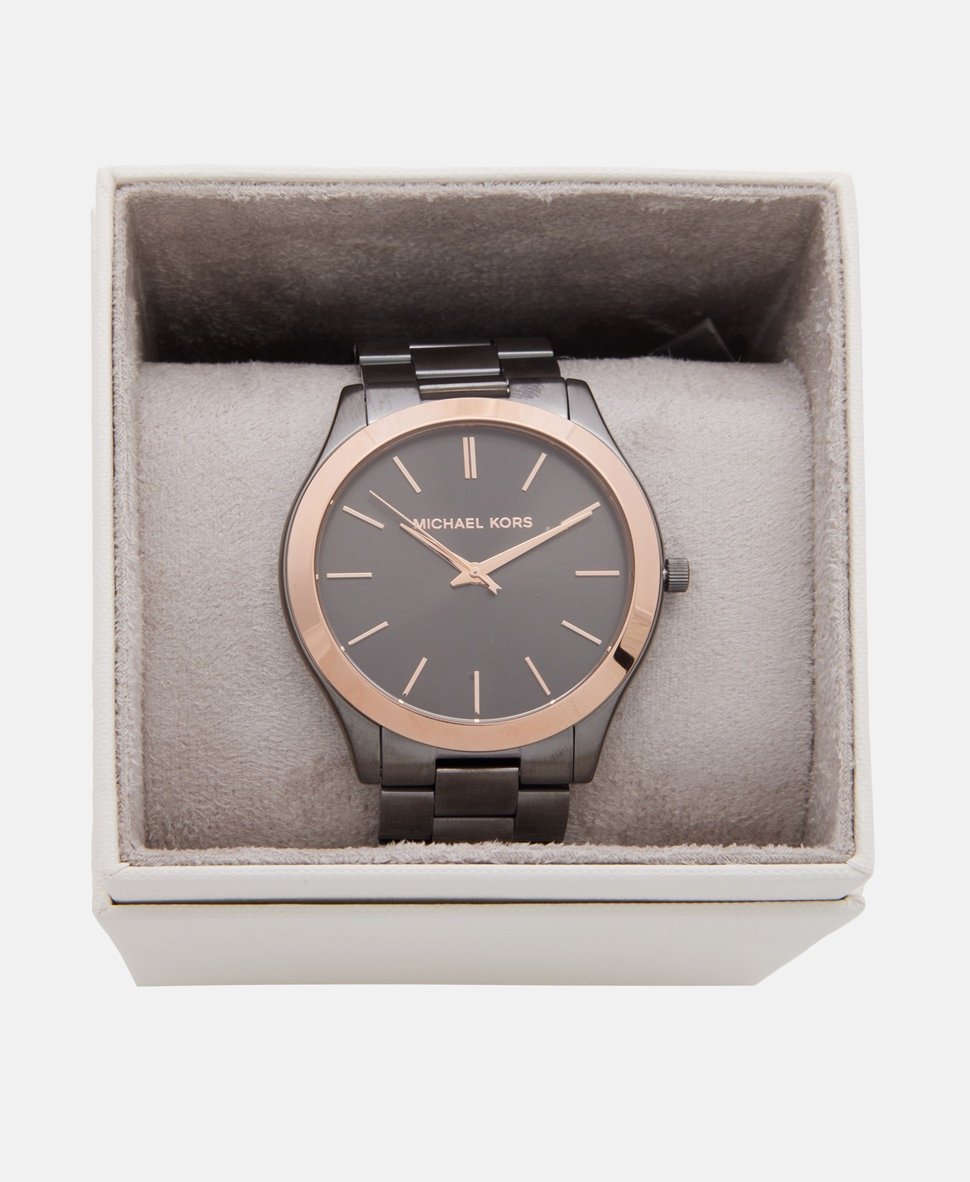 Michael Kors hodinky Antracitová 4