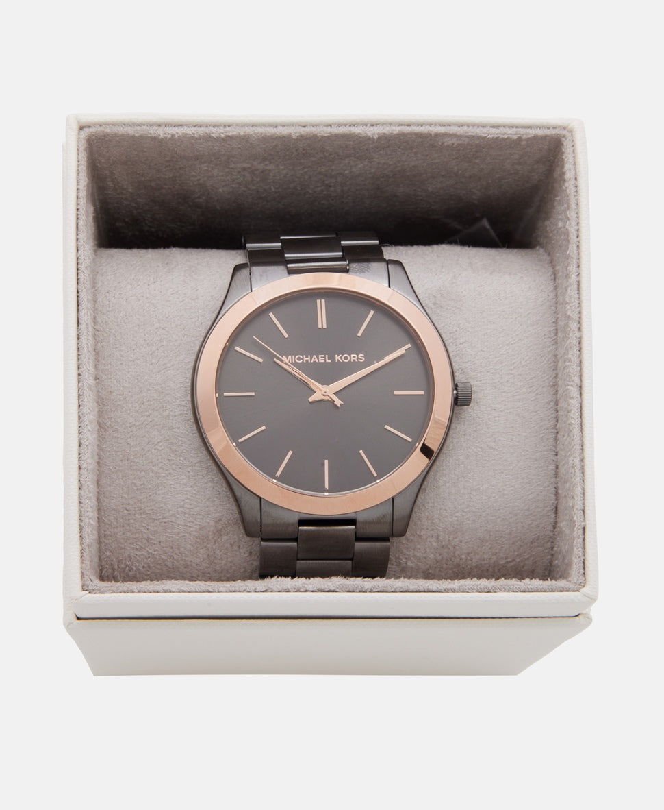 Michael Kors hodinky Antracitová 4