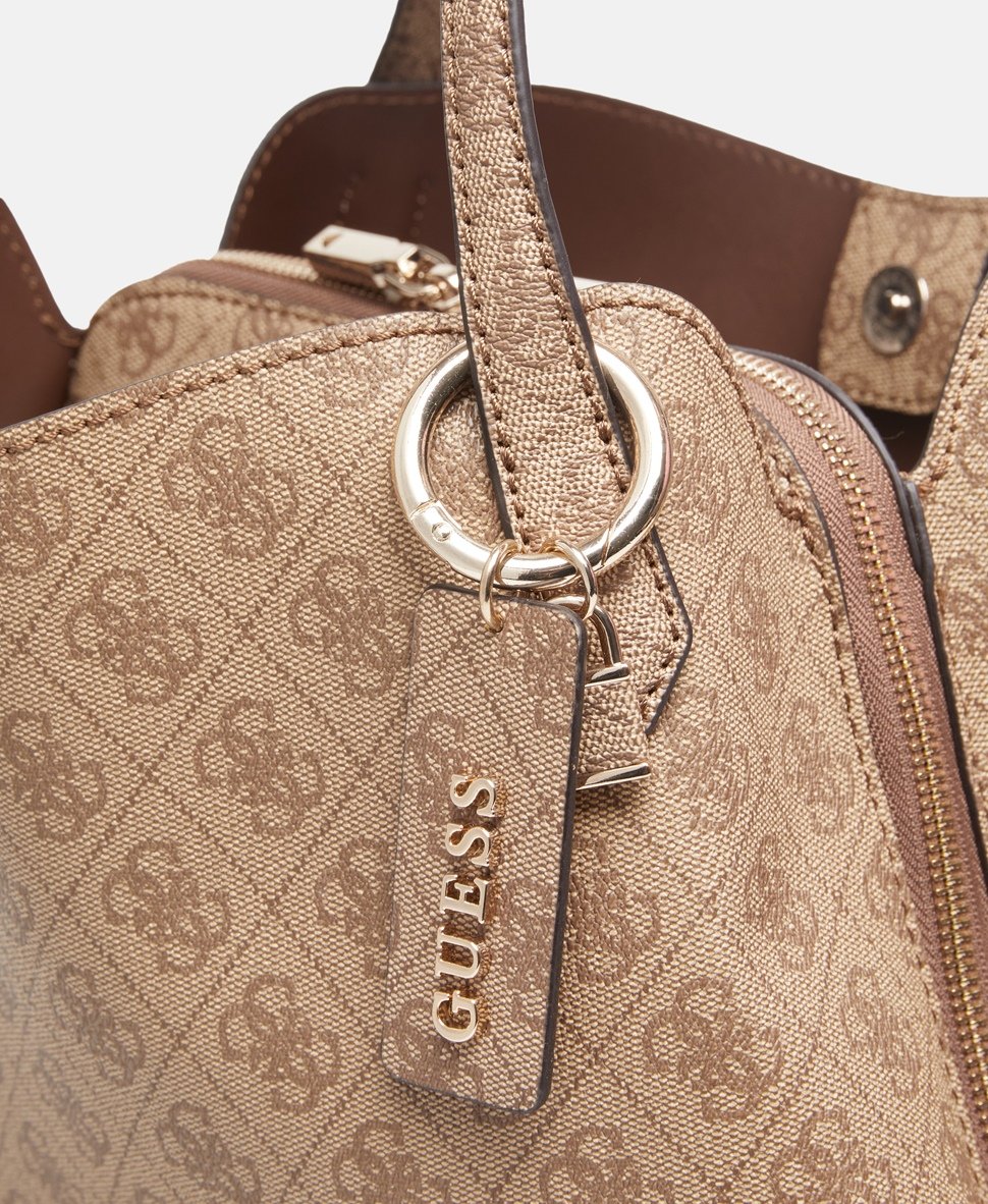 Guess kabelka přes rameno Hnědá 2