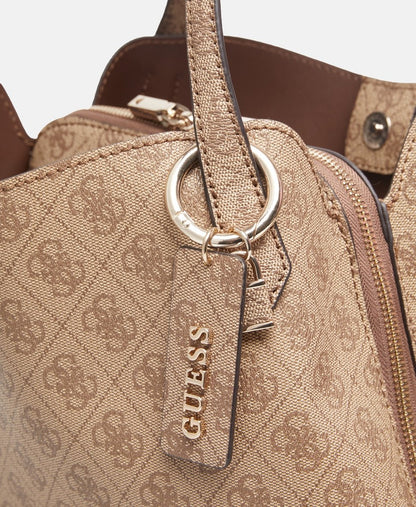 Guess kabelka přes rameno Hnědá 2