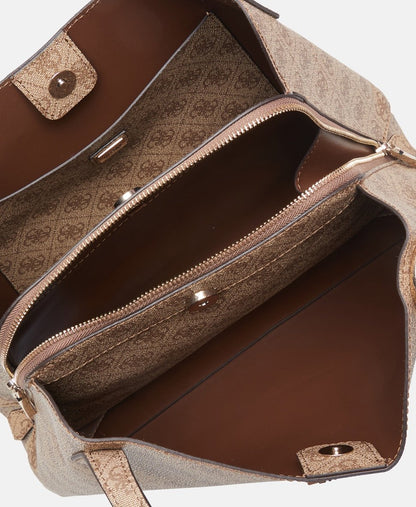 Guess kabelka přes rameno Hnědá 3