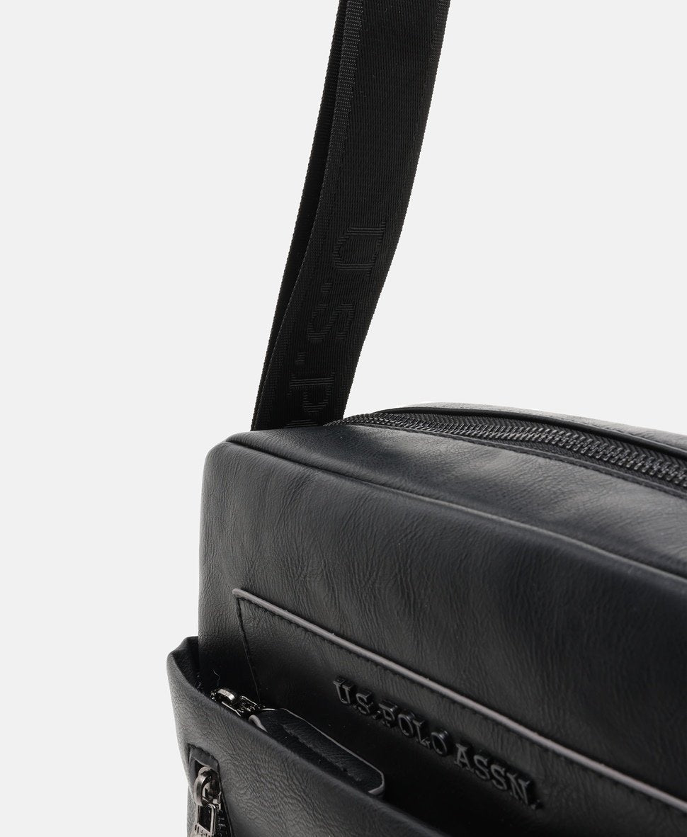 U.S. Polo Assn. taška messenger Černá 2