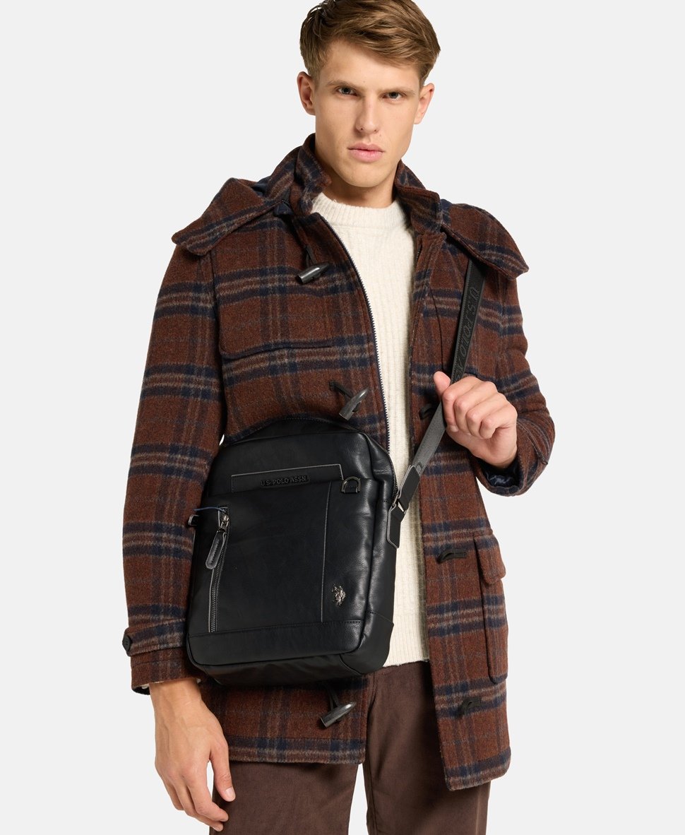 U.S. Polo Assn. taška messenger Černá 5