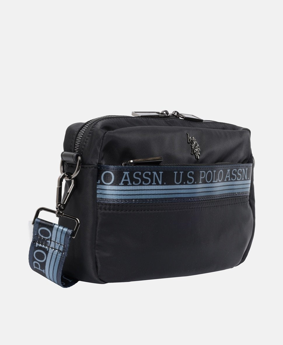 U.S. Polo Assn. taška messenger Černá 1