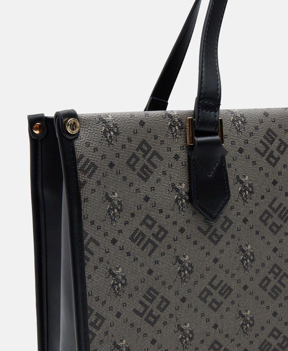 U.S. Polo Assn. kabelka tote Černá 2