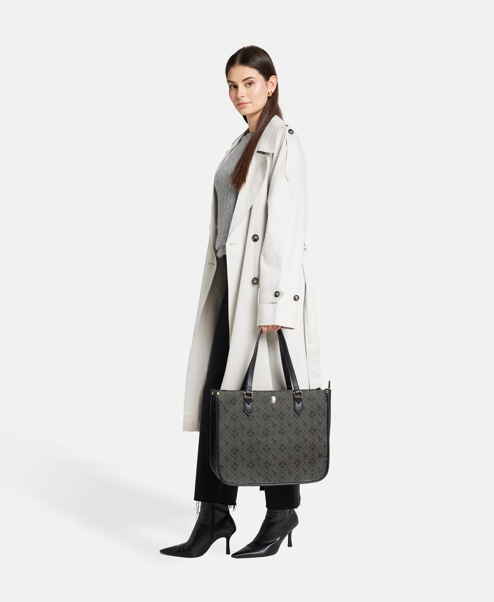 U.S. Polo Assn. kabelka tote Černá 5
