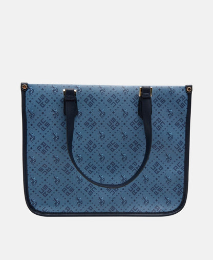 U.S. Polo Assn. kabelka tote Tmavě modrá 4