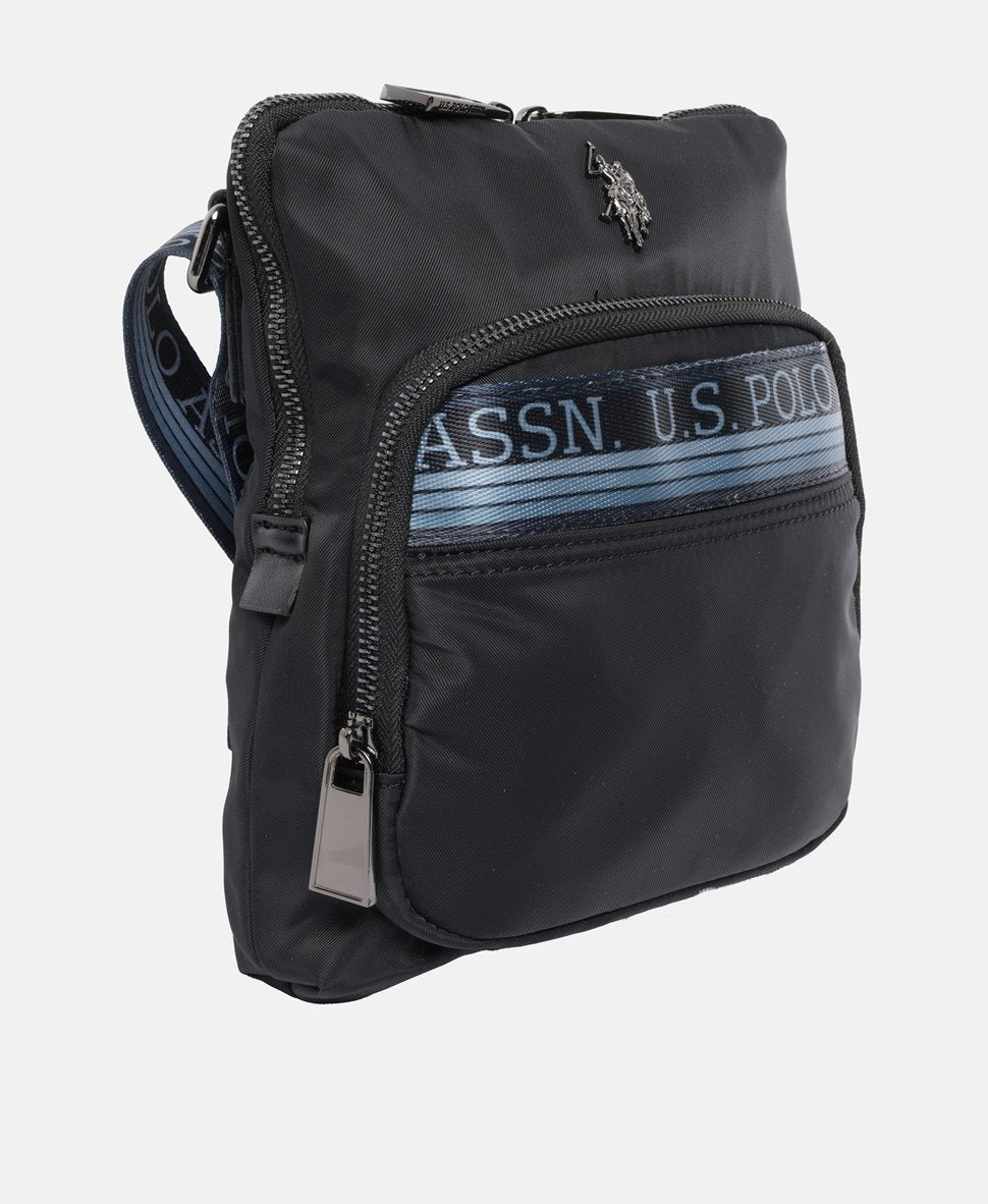U.S. Polo Assn. taška messenger Černá 1