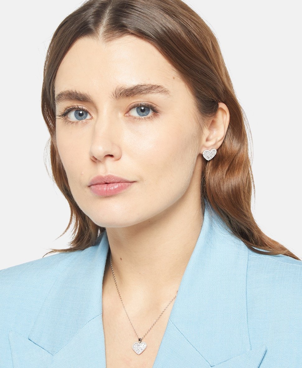 Lawrence Grey Jewelry sada náhrdelníku a náušnic Stříbrná 3