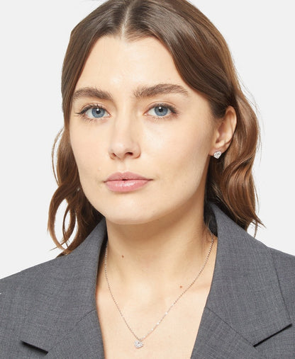 Lawrence Grey Jewelry sada náhrdelníku a náušnic Stříbrná 3