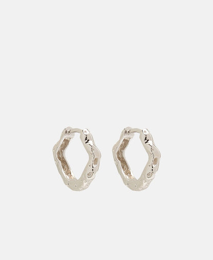 Lawrence Grey Jewelry Obručové náušnice Stříbrná 1