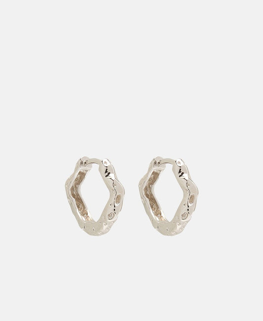Lawrence Grey Jewelry Obručové náušnice Stříbrná 1