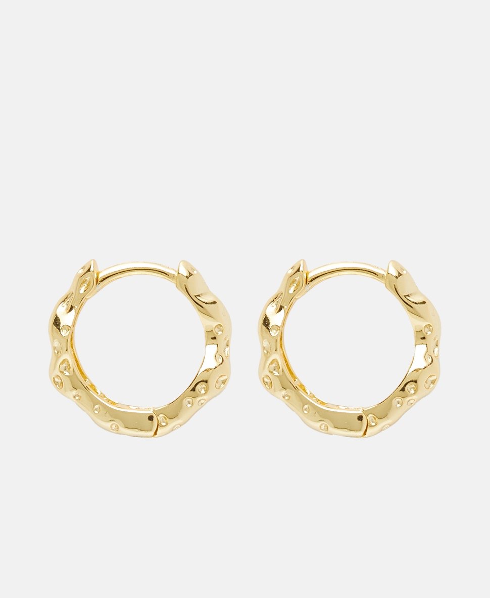 Lawrence Grey Jewelry Obručové náušnice Zlatá 2