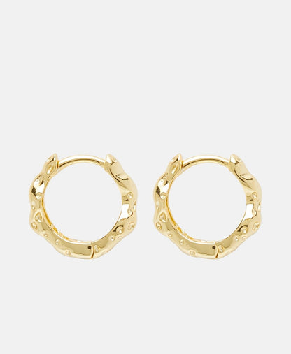 Lawrence Grey Jewelry Obručové náušnice Zlatá 2