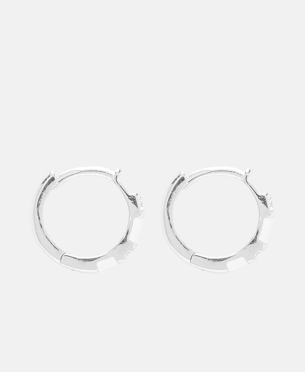 Lawrence Grey Jewelry Obručové náušnice Stříbrná 2