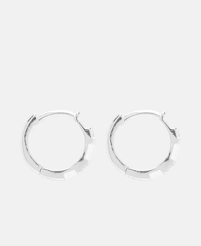 Lawrence Grey Jewelry Obručové náušnice Stříbrná 2