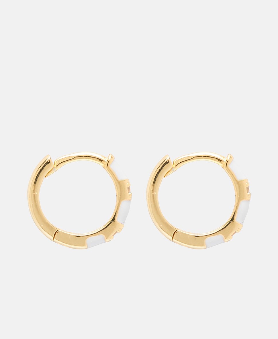Lawrence Grey Jewelry Obručové náušnice Zlatá 2