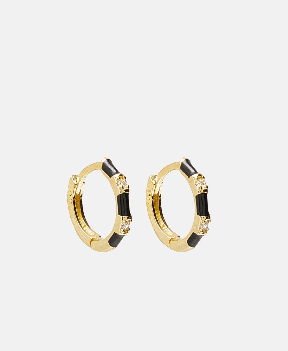 Lawrence Grey Jewelry Obručové náušnice Zlatá 1