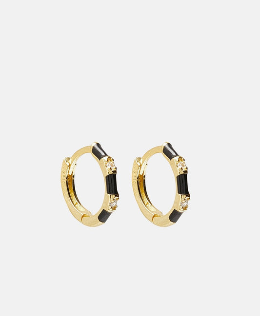 Lawrence Grey Jewelry Obručové náušnice Zlatá 1