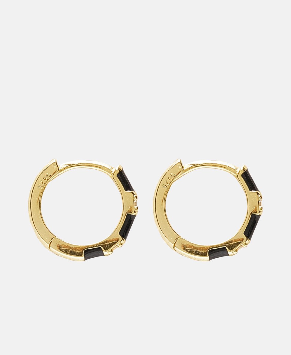 Lawrence Grey Jewelry Obručové náušnice Zlatá 2