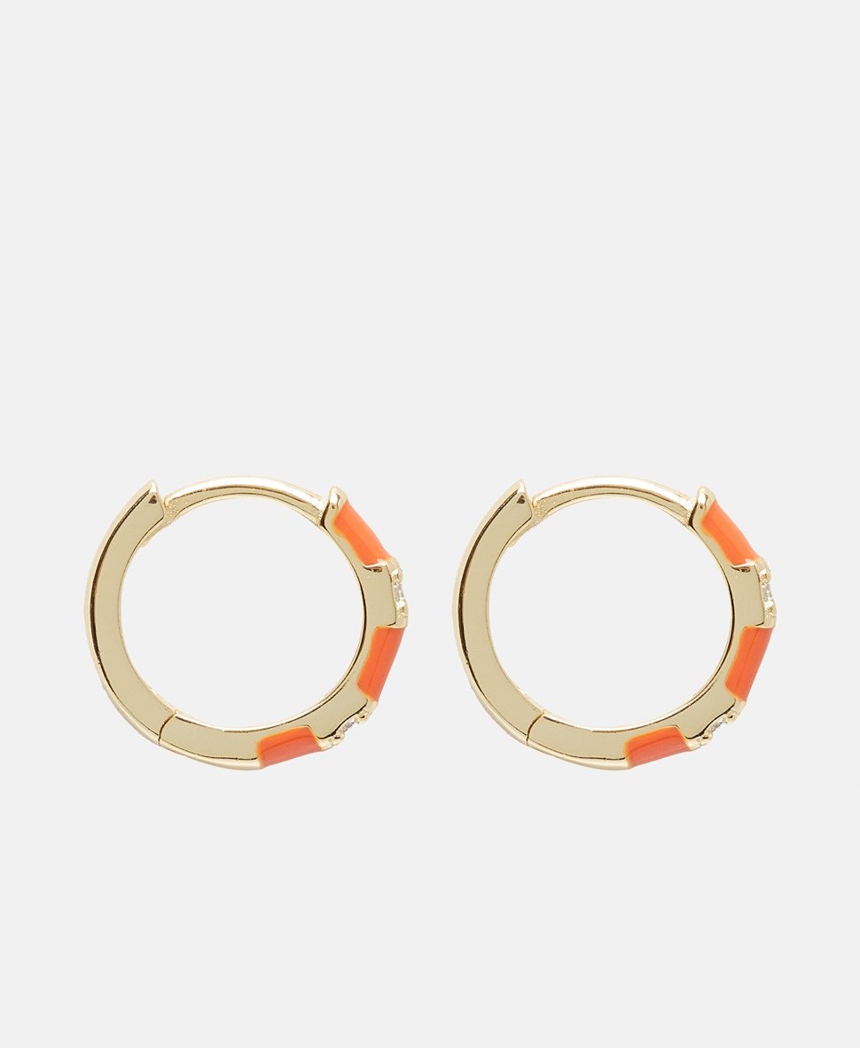 Lawrence Grey Jewelry Obručové náušnice Zlatá 2