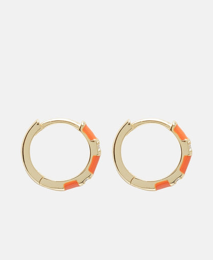 Lawrence Grey Jewelry Obručové náušnice Zlatá 2