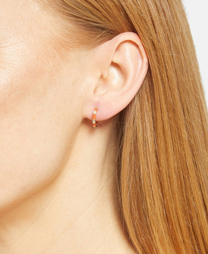 Lawrence Grey Jewelry Obručové náušnice Zlatá 3