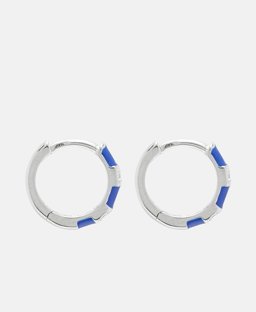 Lawrence Grey Jewelry Obručové náušnice Stříbrná 2