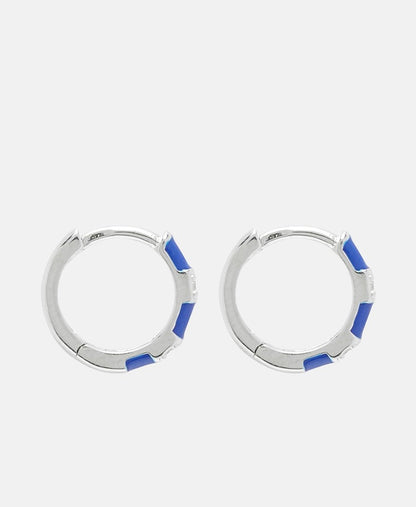 Lawrence Grey Jewelry Obručové náušnice Stříbrná 2