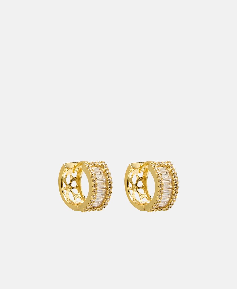 Lawrence Grey Jewelry Obručové náušnice Zlatá 1