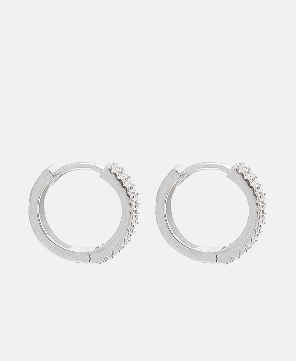 Lawrence Grey Jewelry Obručové náušnice Stříbrná 2