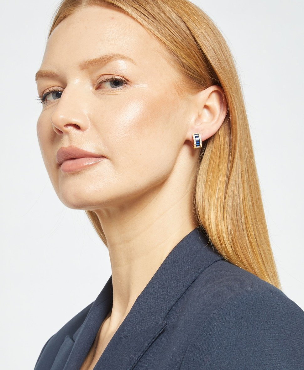 Lawrence Grey Jewelry Obručové náušnice Zlatá 3