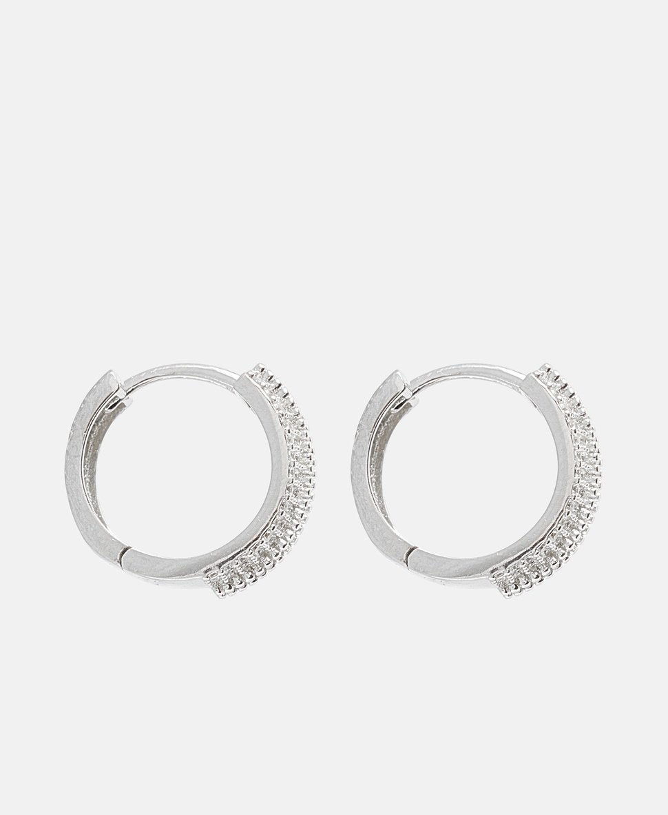 Lawrence Grey Jewelry Obručové náušnice Stříbrná 2