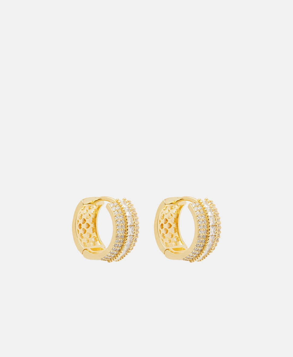 Lawrence Grey Jewelry Obručové náušnice Zlatá 1