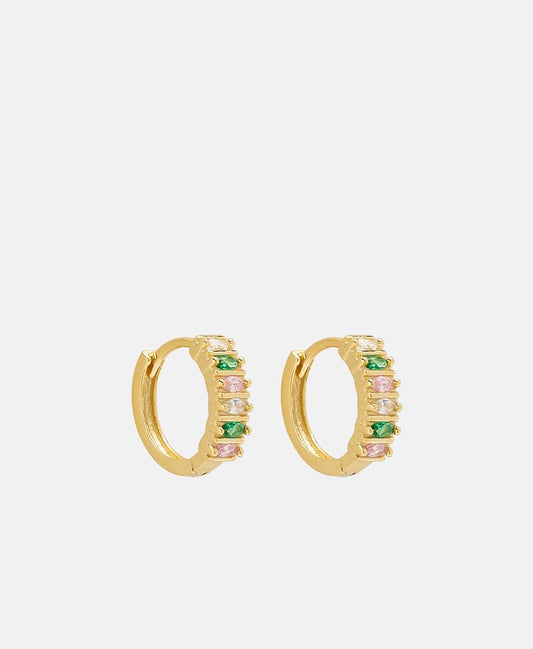 Lawrence Grey Jewelry Obručové náušnice Zlatá 1