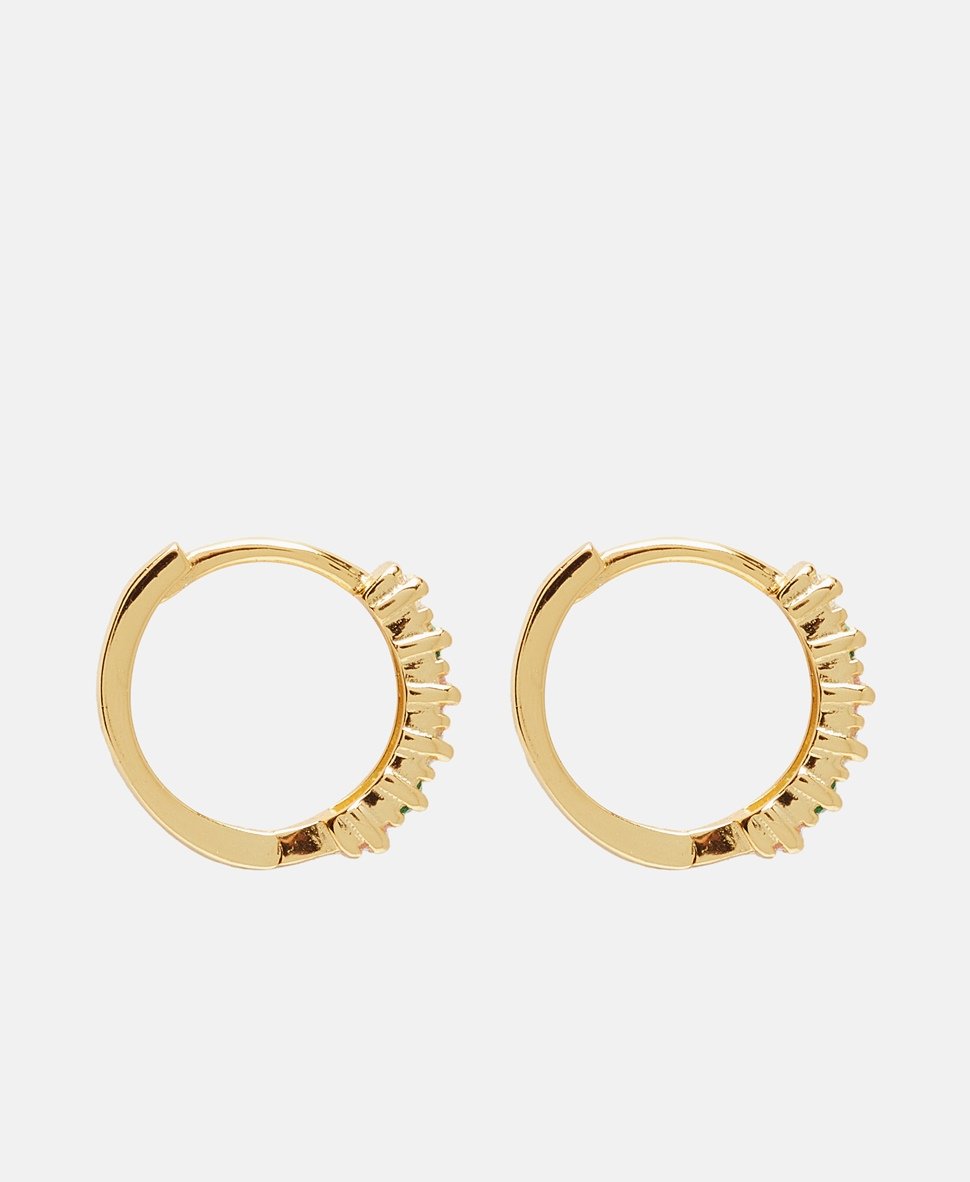 Lawrence Grey Jewelry Obručové náušnice Zlatá 2