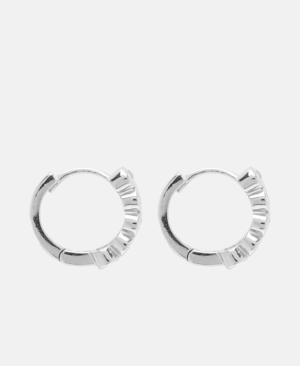 Lawrence Grey Jewelry Obručové náušnice Stříbrná 2