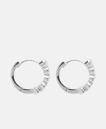 Lawrence Grey Jewelry Obručové náušnice Stříbrná 2