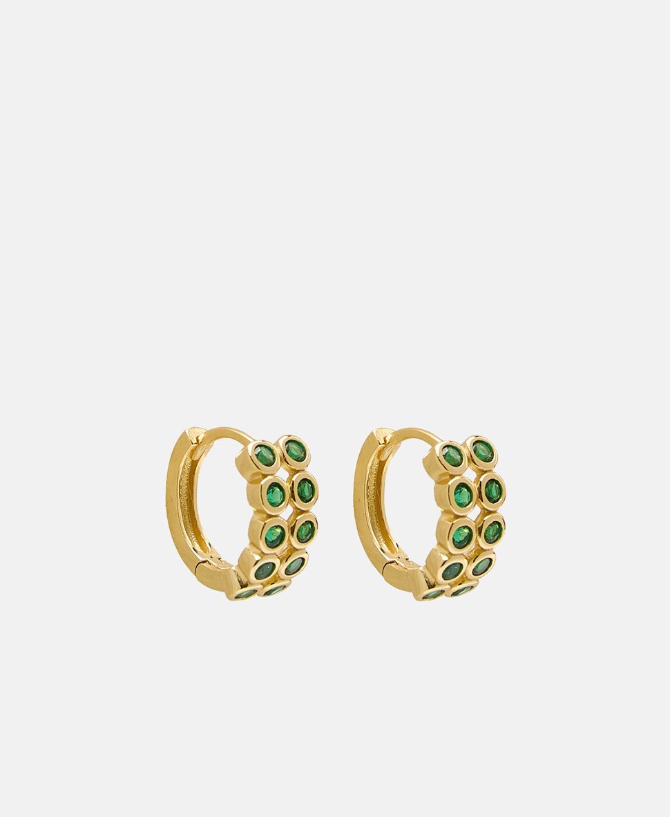 Lawrence Grey Jewelry Obručové náušnice Zlatá 1
