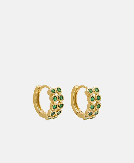Lawrence Grey Jewelry Obručové náušnice Zlatá 1