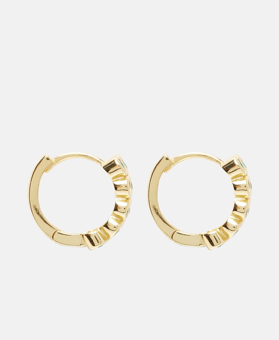 Lawrence Grey Jewelry Obručové náušnice Zlatá 2