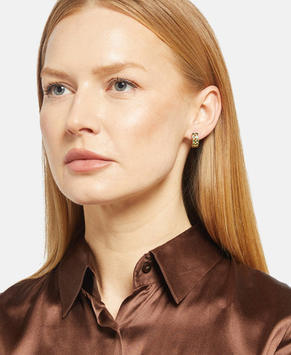 Lawrence Grey Jewelry Obručové náušnice Zlatá 3